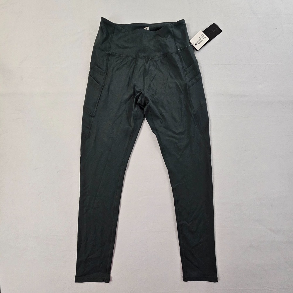 R.SOFIA M Urban Chic High Rise Leggings Side Pockets Yoga Workout NWT